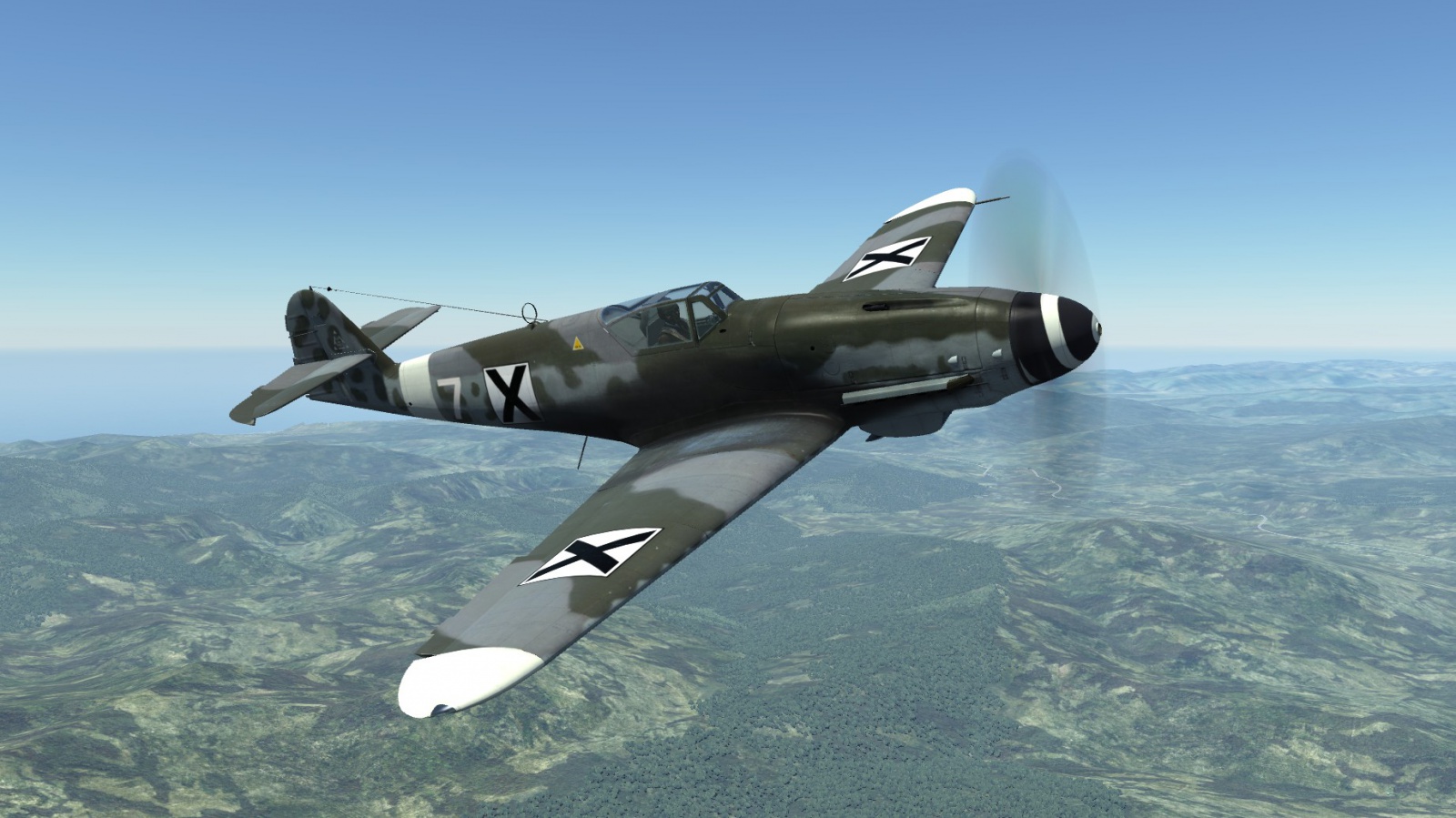 Skin for Bf-109 K-4 Kurfurst